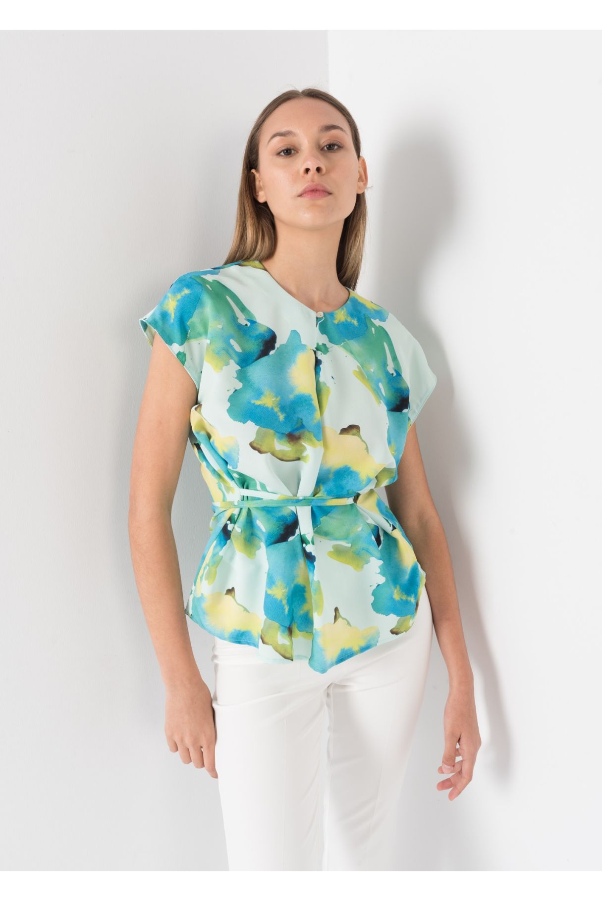 BLUSA MANCHAS LIMA